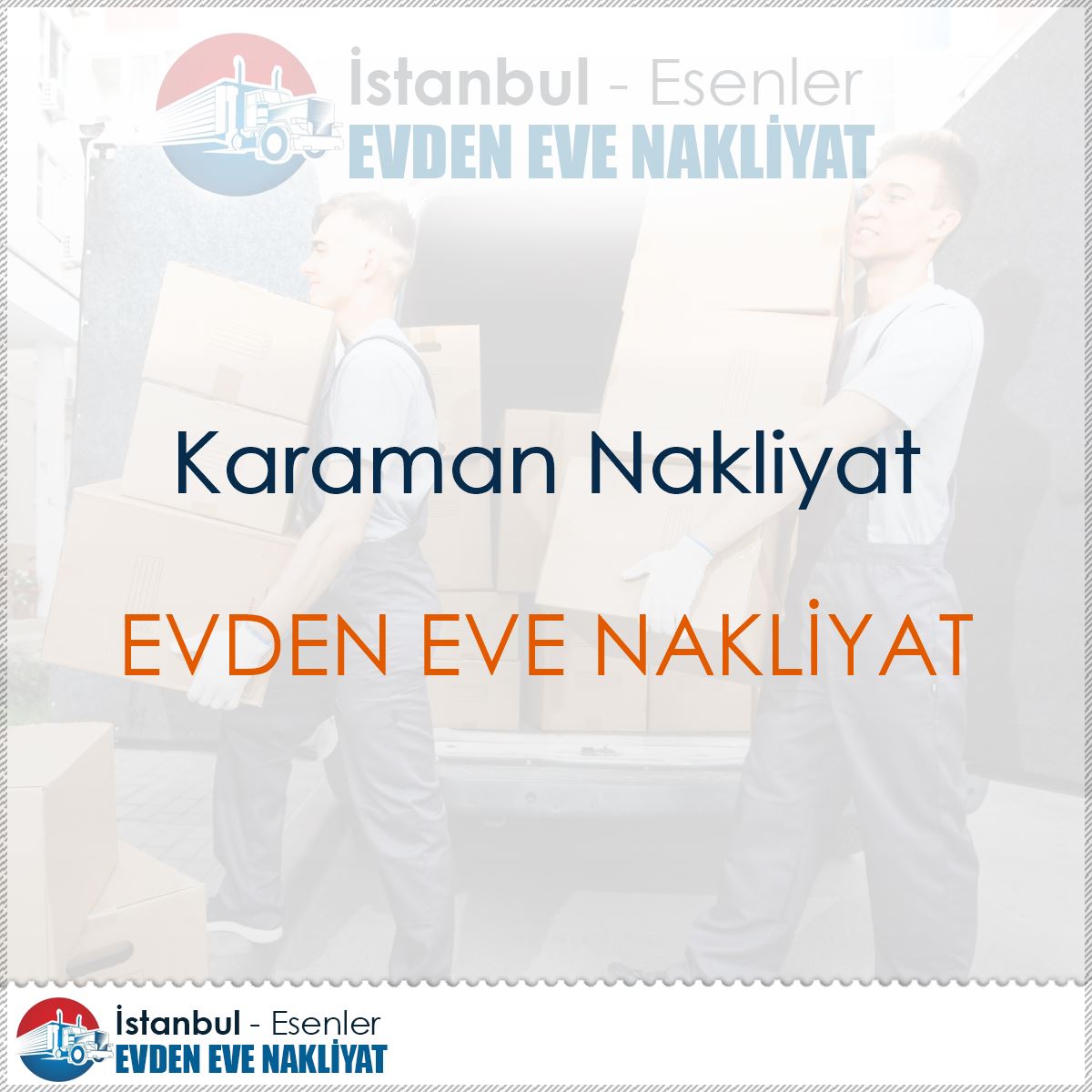 Karaman Nakliyat : Kapak Görseli